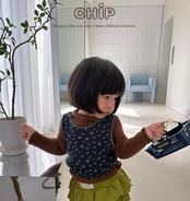 【取寄】CHIP シューチョッキ｜秋服｜韓国子供服｜26/AT