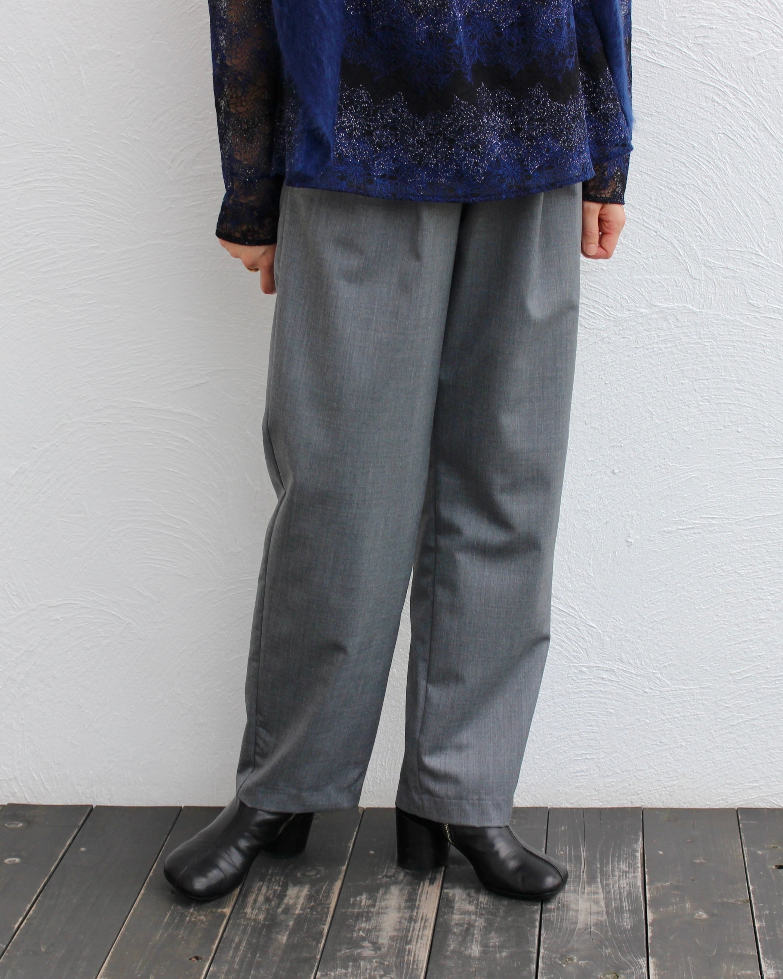 PANORMO/double belt pants