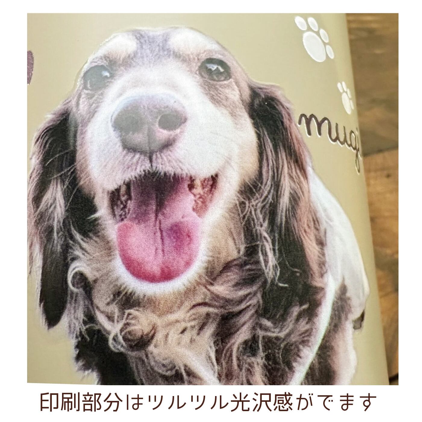 うちの子 タンブラー 名入れ 写真入り ステンレスサーモタンブラー
