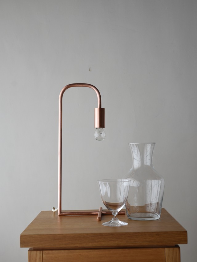 千 sen｜Table lamp 銅