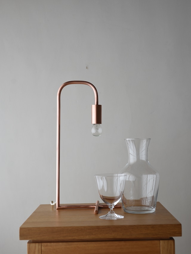 千sen｜table lamp 銅/copper