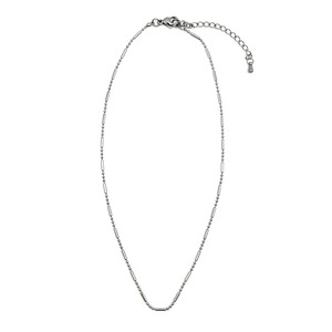 ステンレスネックレス：トリムボールチェーン　ステンレス　チェーン　アレルギー対策