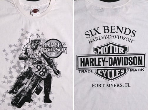 00's HARLEY DAVIDSON スパイダーウェブ 蜘蛛の巣 ヴィンテージ
