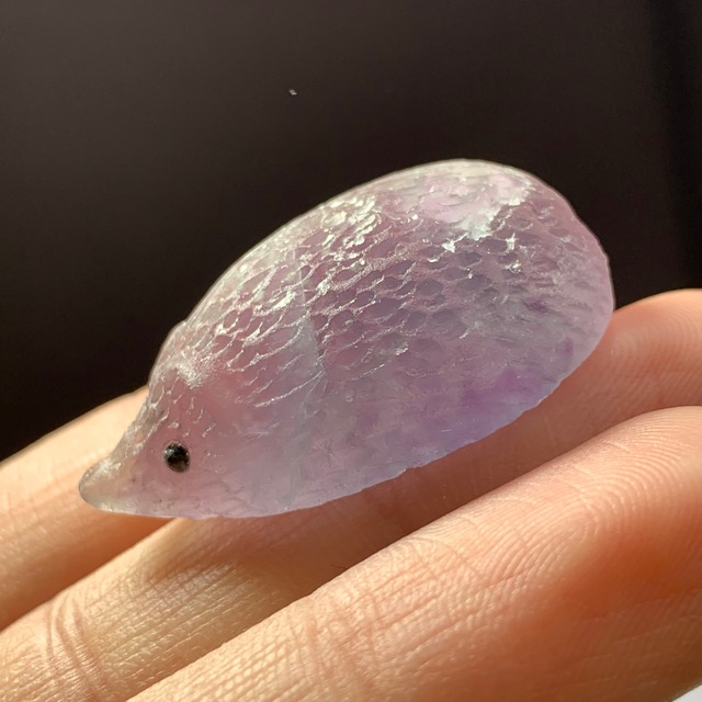 98優しいグラデーションフローライトハリネズミさん