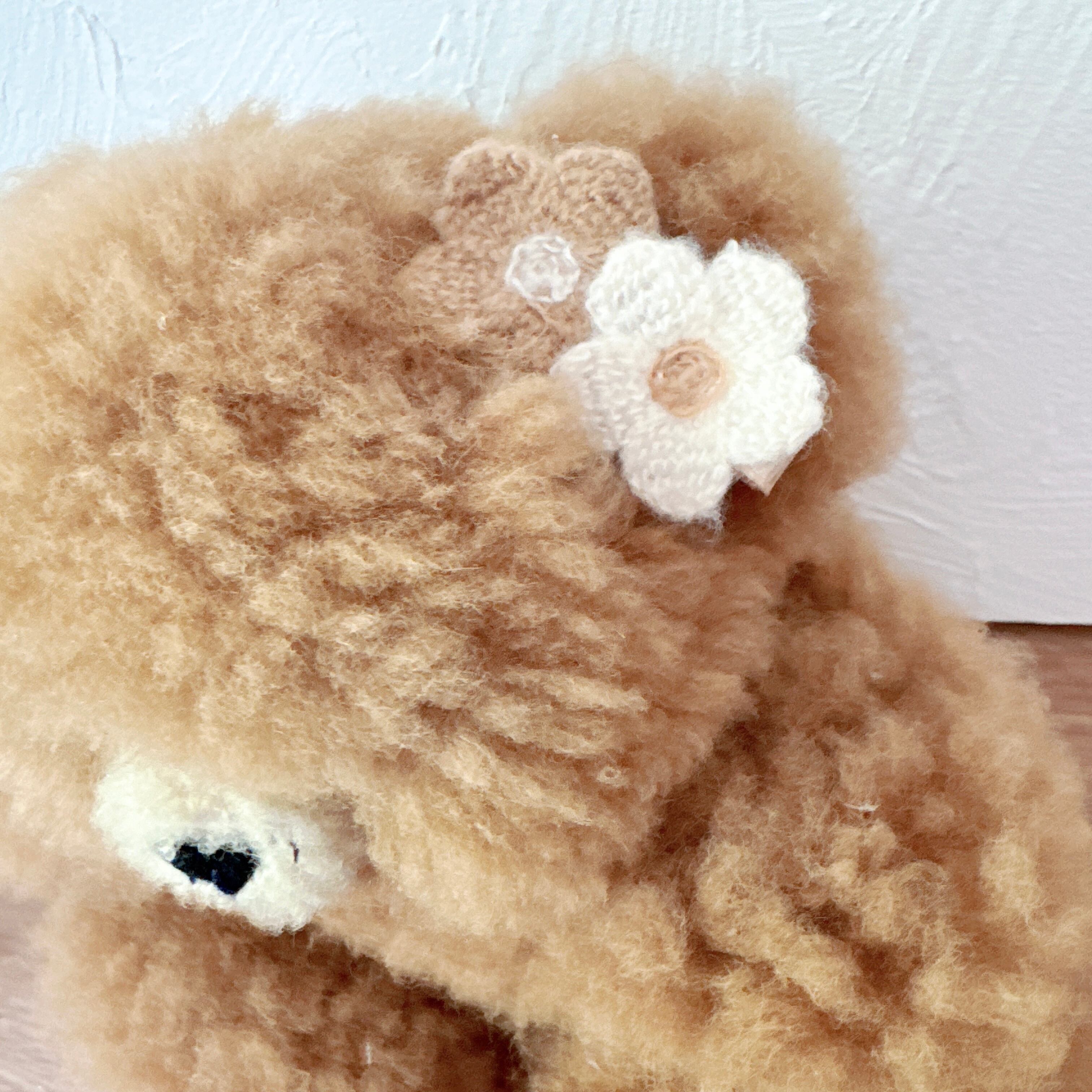 淡色小さなお花パッチン