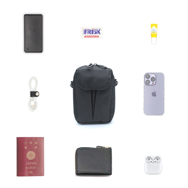 【2026 S/S LIMITED EDITION 】　"GARASHA" 　DAY POUCH　RIPSTOP MODEL