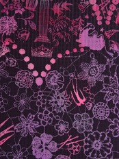 【受注商品】Rumi Rockきもの「幸福の王子」ブラック　[A561]