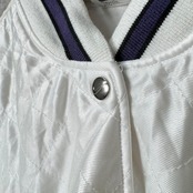 【至高のデザイン】ナイキ スタジャン 90s 白タグ 刺繍 ゆるだぼ 希少 洗練