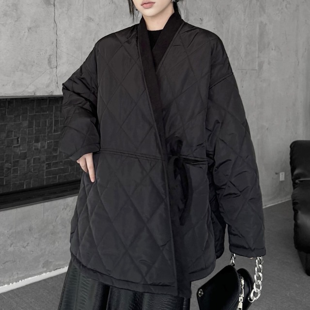 Padded wrap jacket C1320