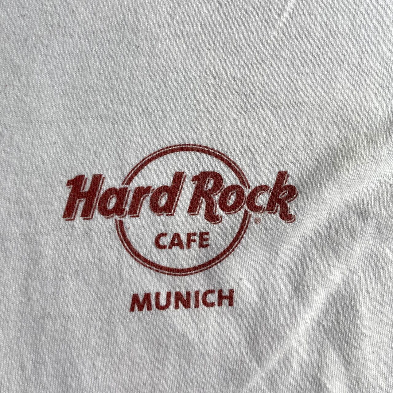 【レア☆】ハードロックカフェ 半袖Tシャツ ホワイト L ミュンヘン