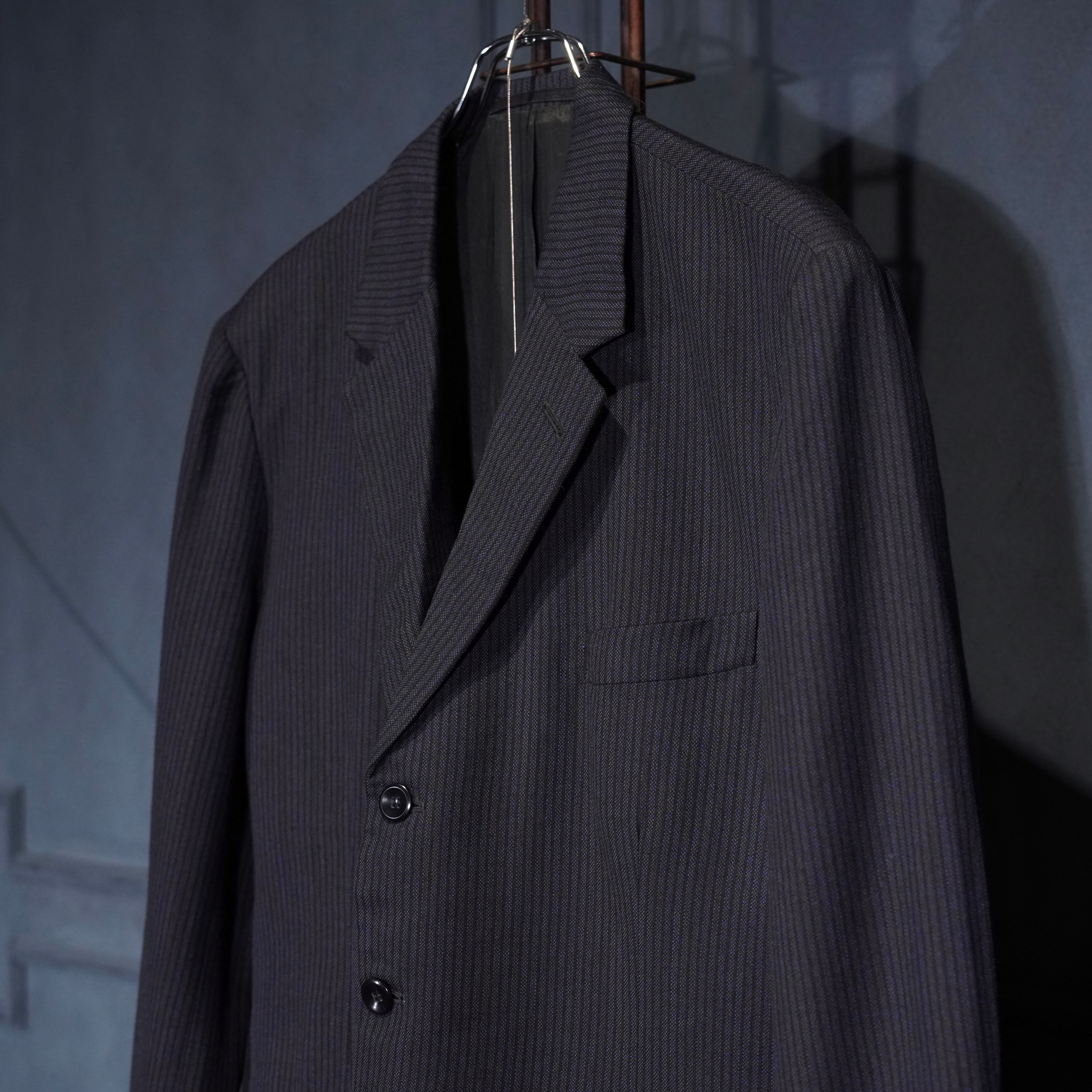 EU VINTAGE H.Grgtzka&Lo BERLIN STRIPE PATTERNED DESIGN SET UP SUIT
