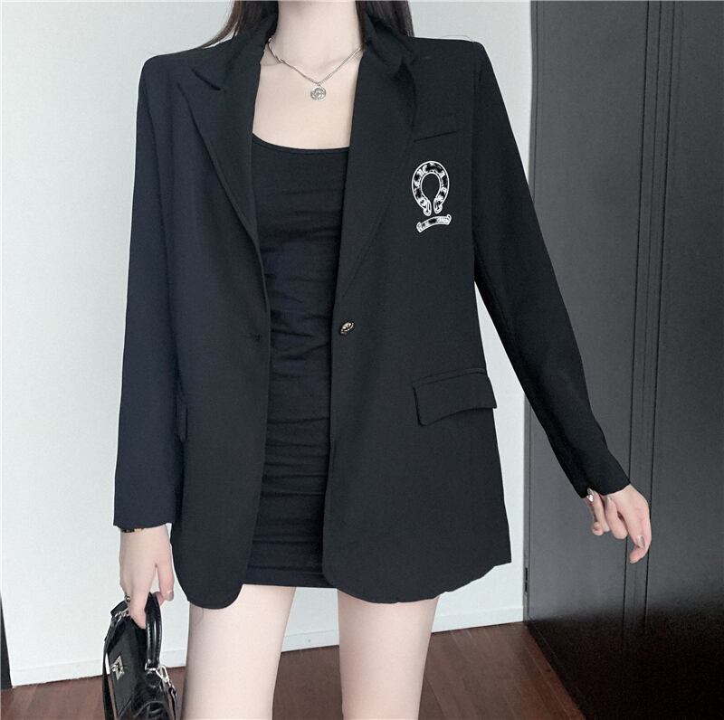 レッドジャケット オータムルーズトップス 秋物 ドラファッションホール49121929221