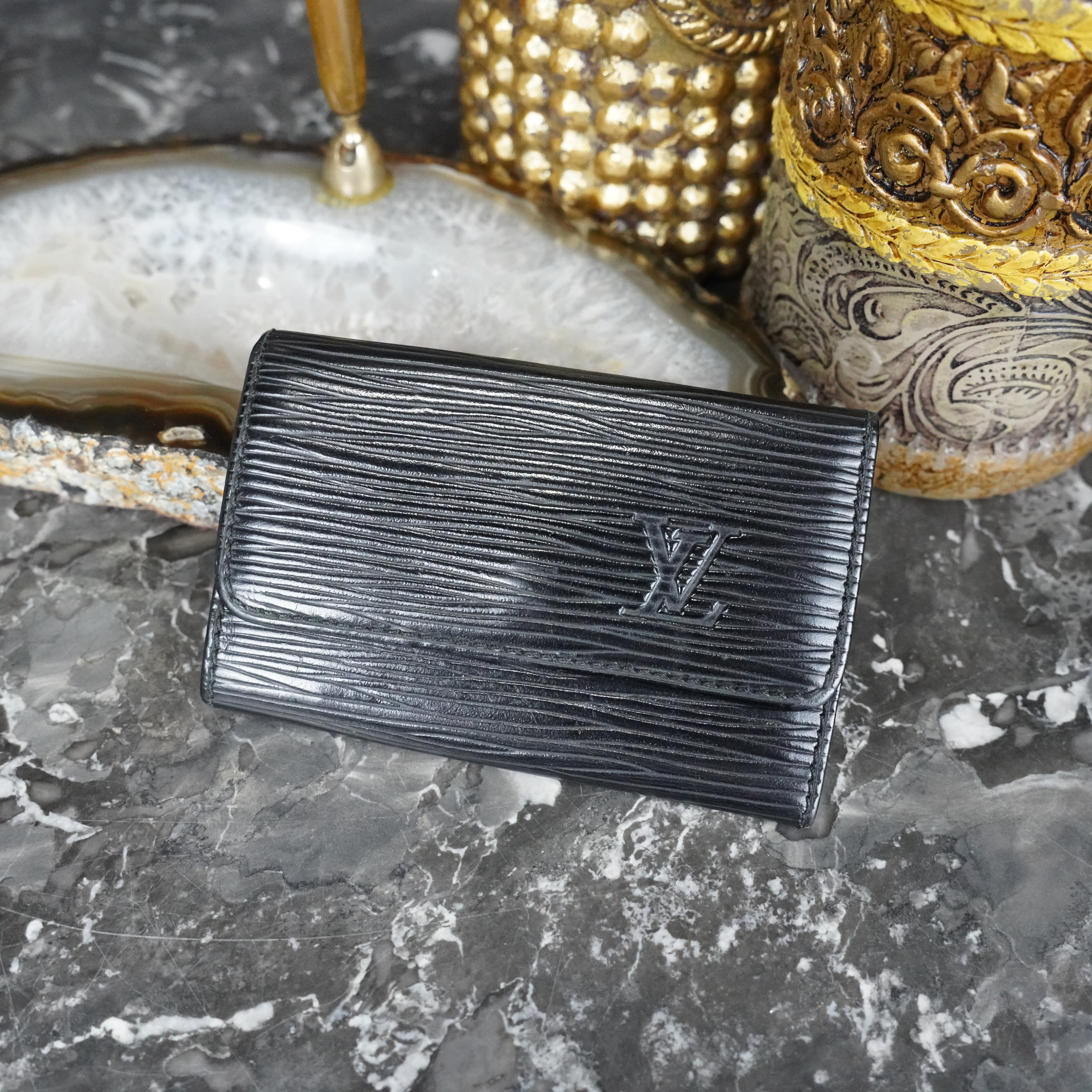 LOUIS VUITTON M63812 EPI LEATHER KEY CASE/ルイヴィトンエピ
