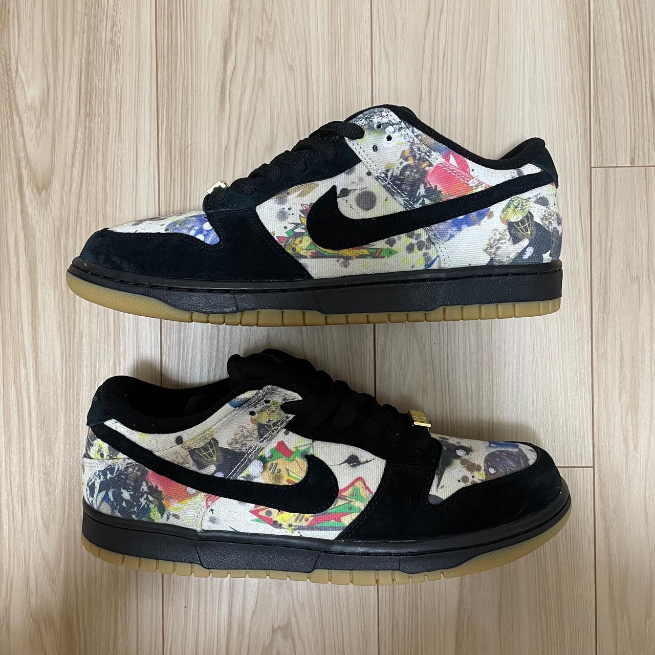 ×SUPREME DUNK SB LOW RAMMELLZEE FD8778-001