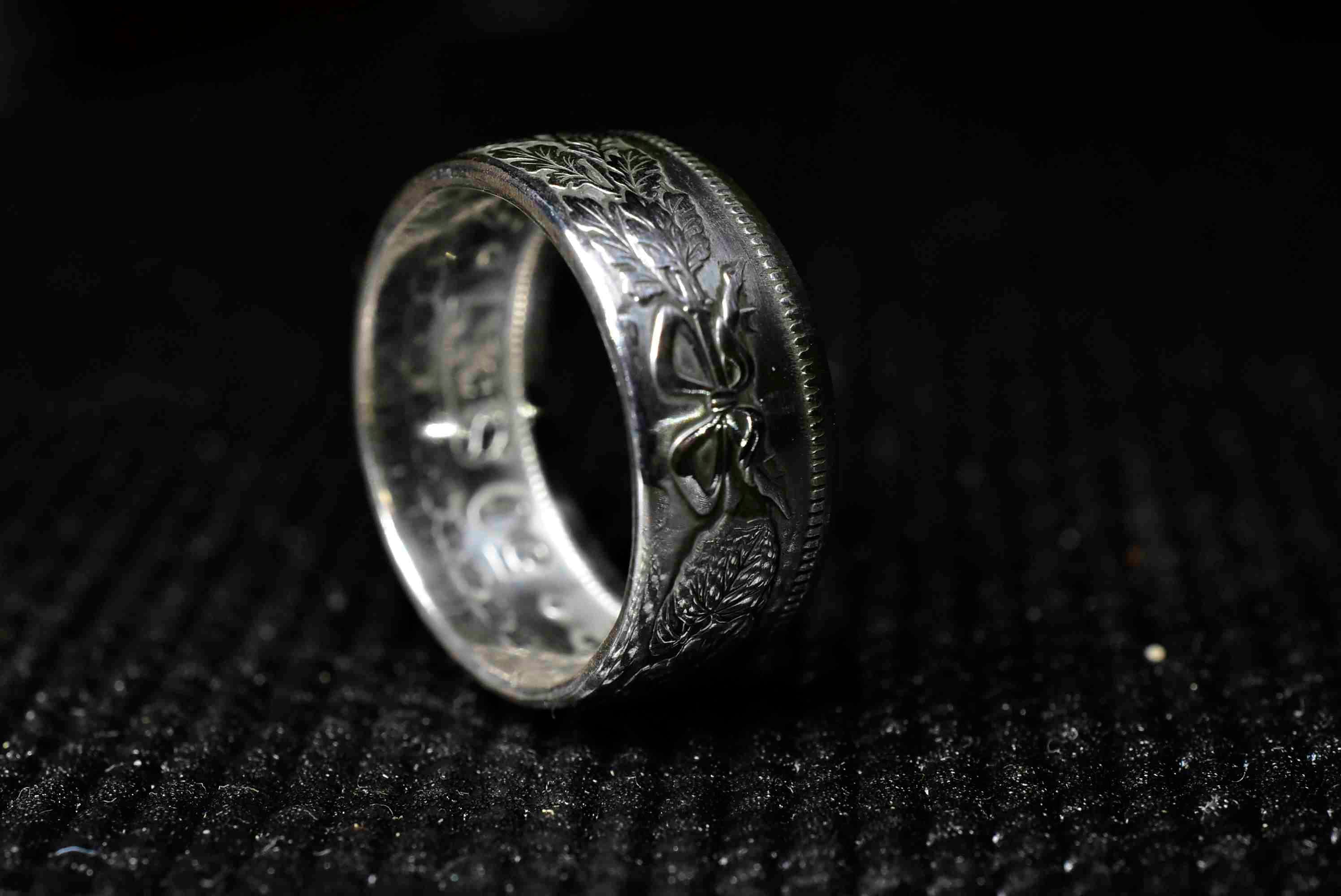 古銭 旭日50銭で指輪お作りします | type2rings