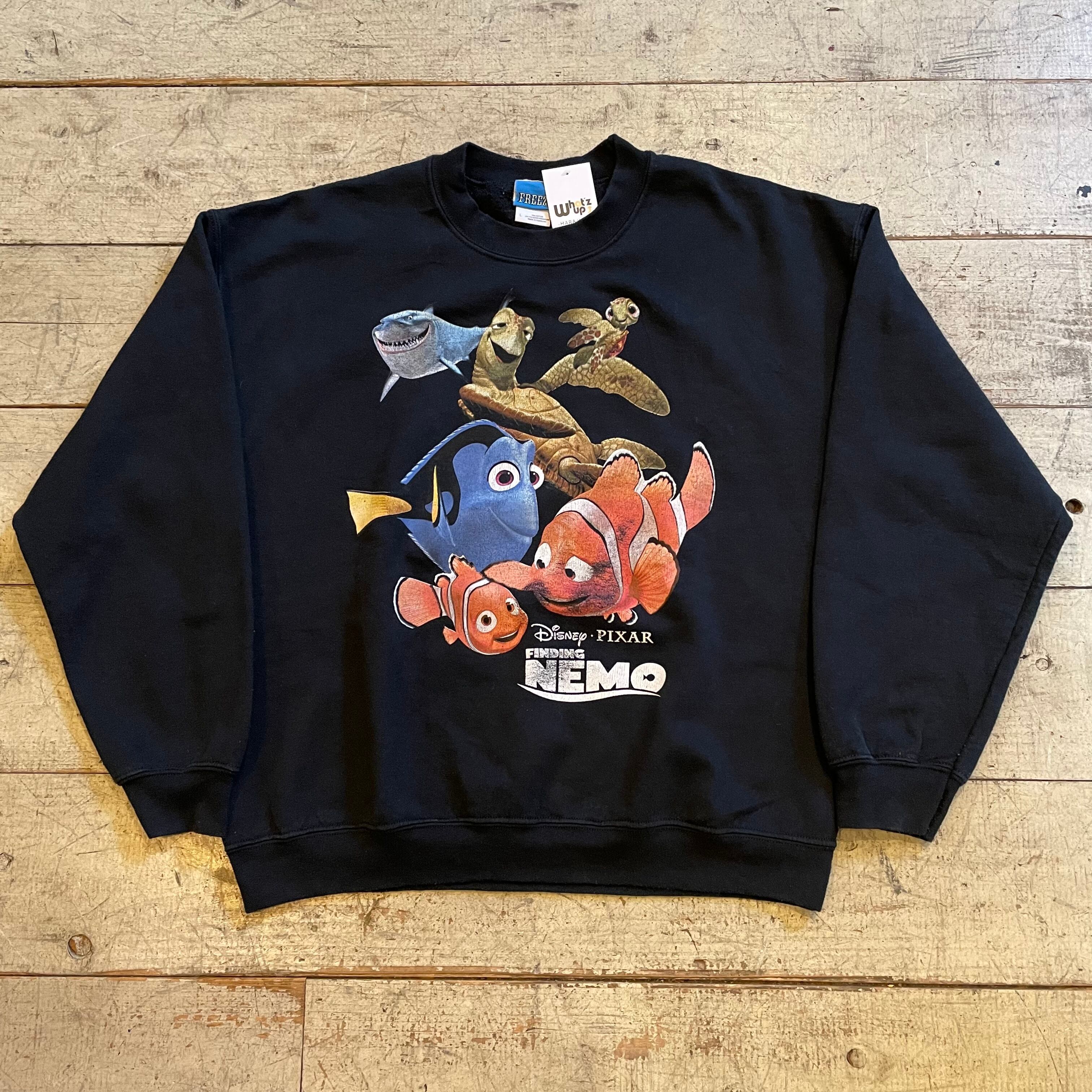 00s vintage sweat NEMO ニモ ディズニー Disney