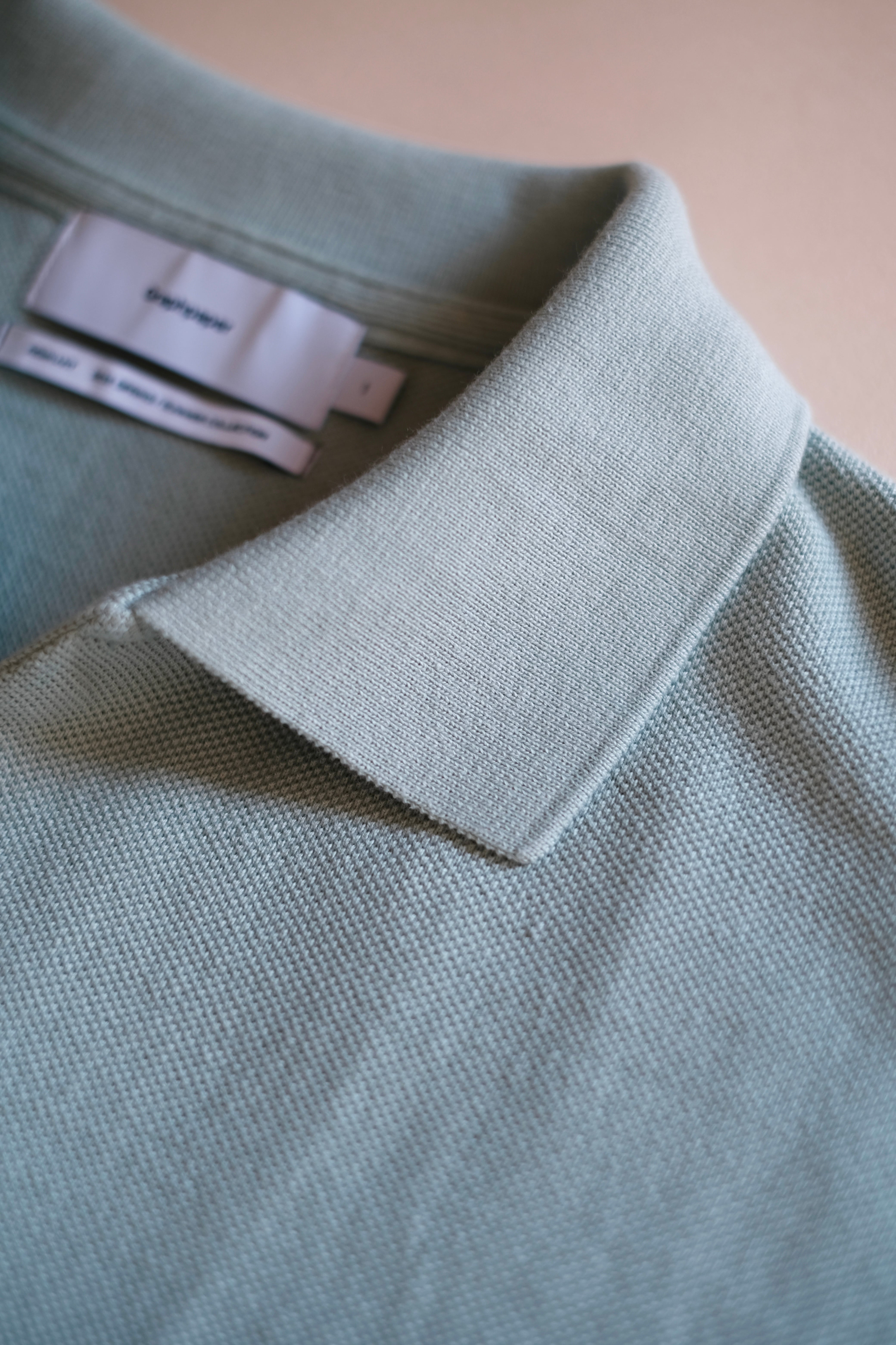 Graphpaper / Cotton Pique Jersey S/S Skipper Polo | LIVING