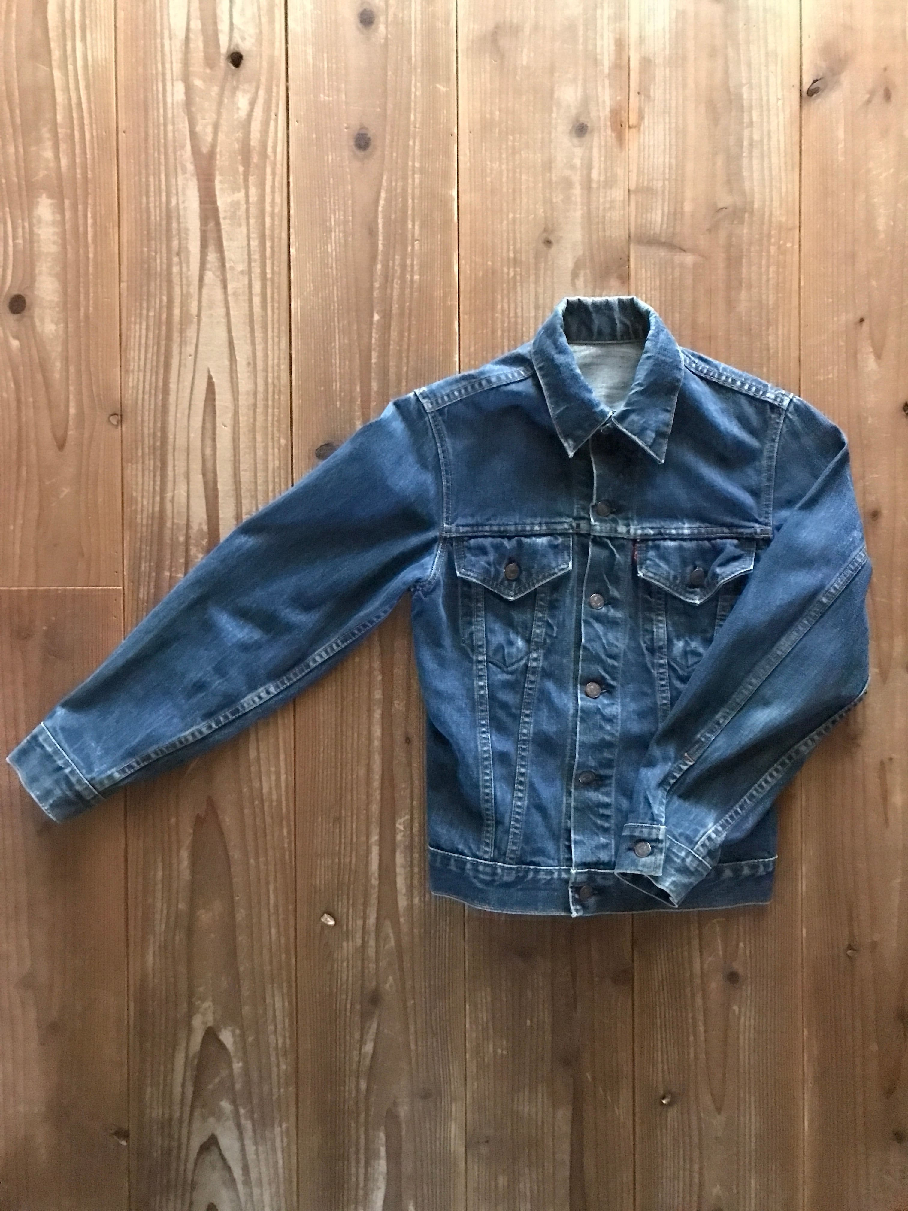 60's　Levi's　70505 BIG-E　デニムJKT　良色落ち　実寸(34位) | Garage Vintage Clothing  powered by BASE