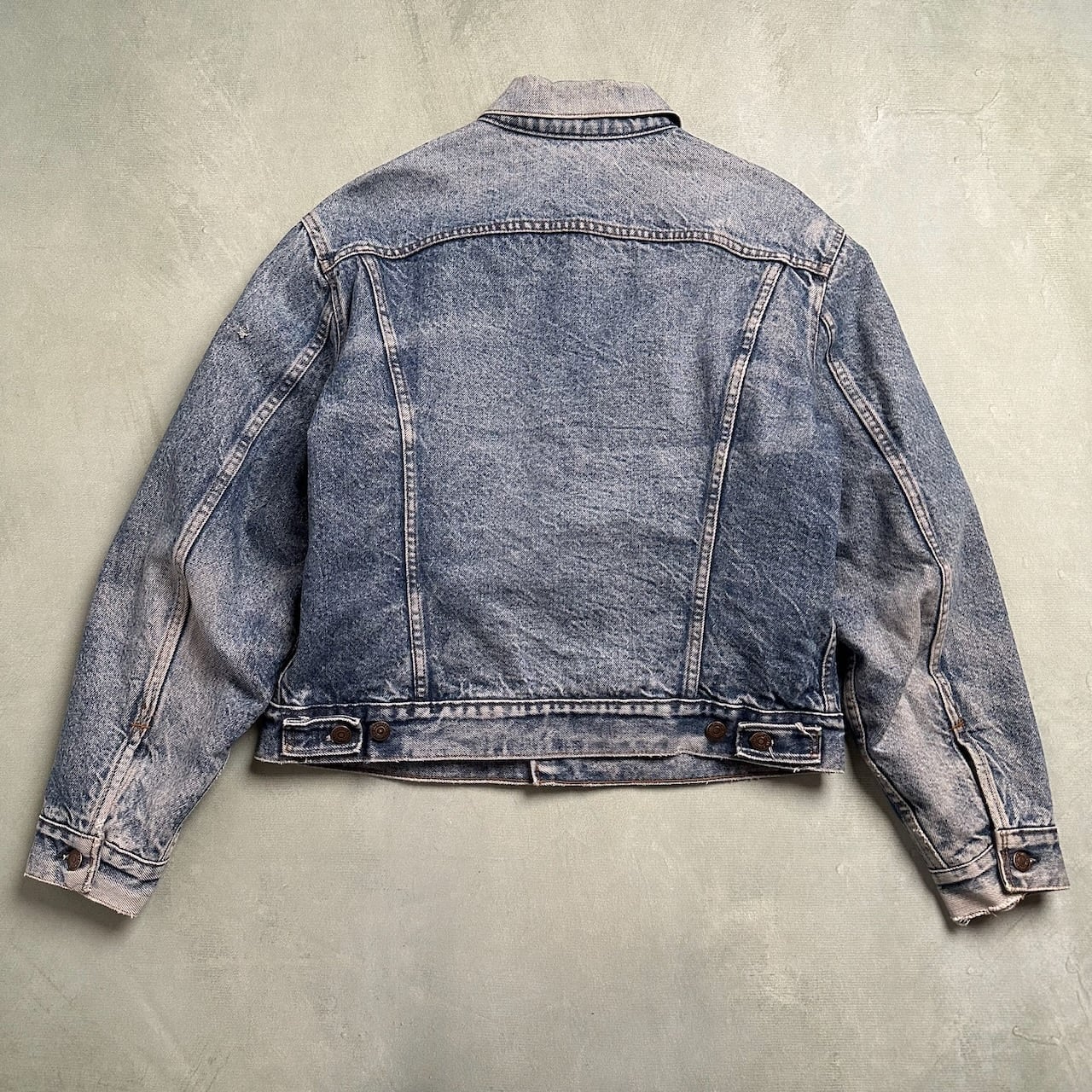 70s Levi's 70505 リーバイス スモールe ボタン裏52 裏地 70s Levi's 70505 リーバイス スモールe ボタン裏52 裏地