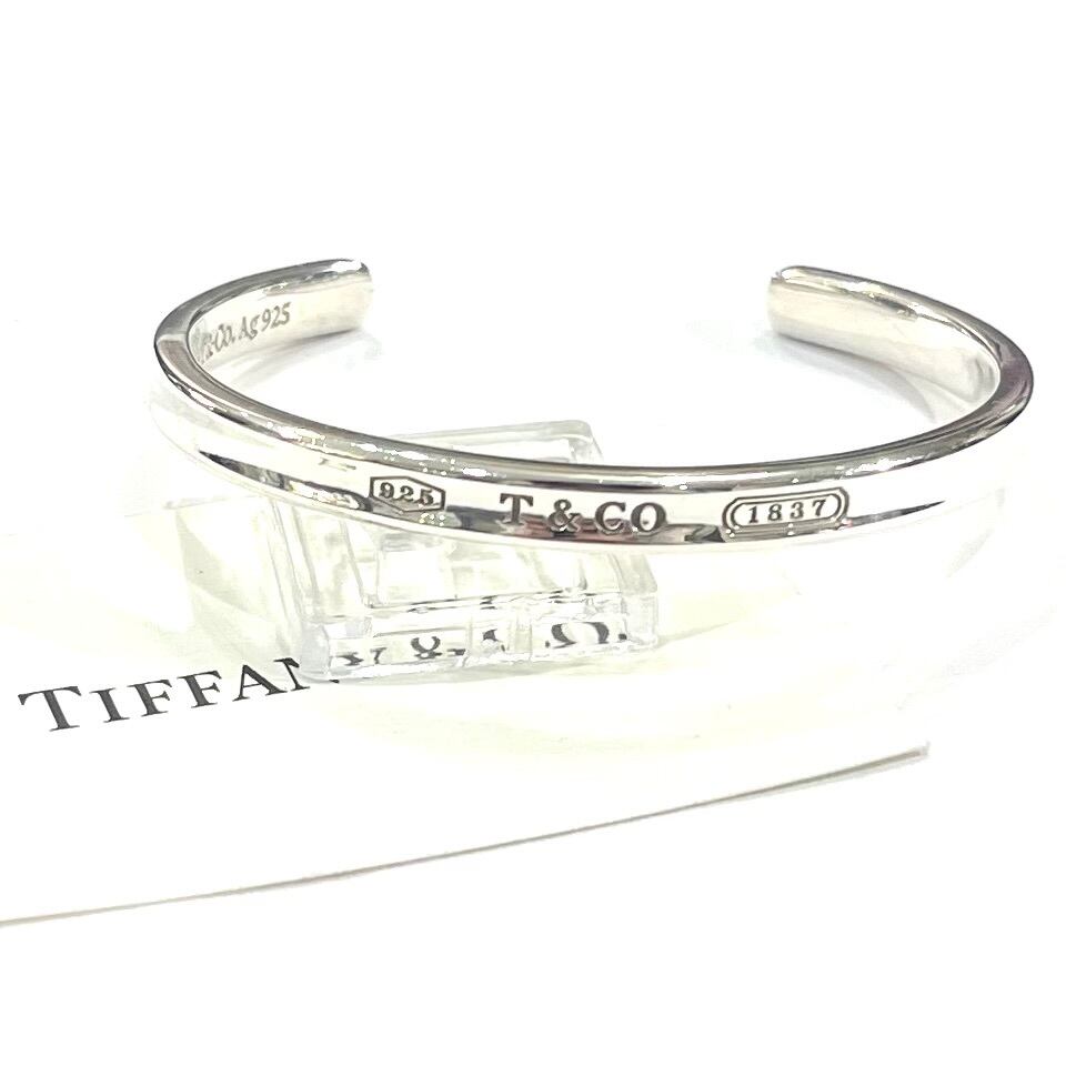 TIFFANY & Co.】2803 ティファニー 1837 ナローカフ バングル SV925