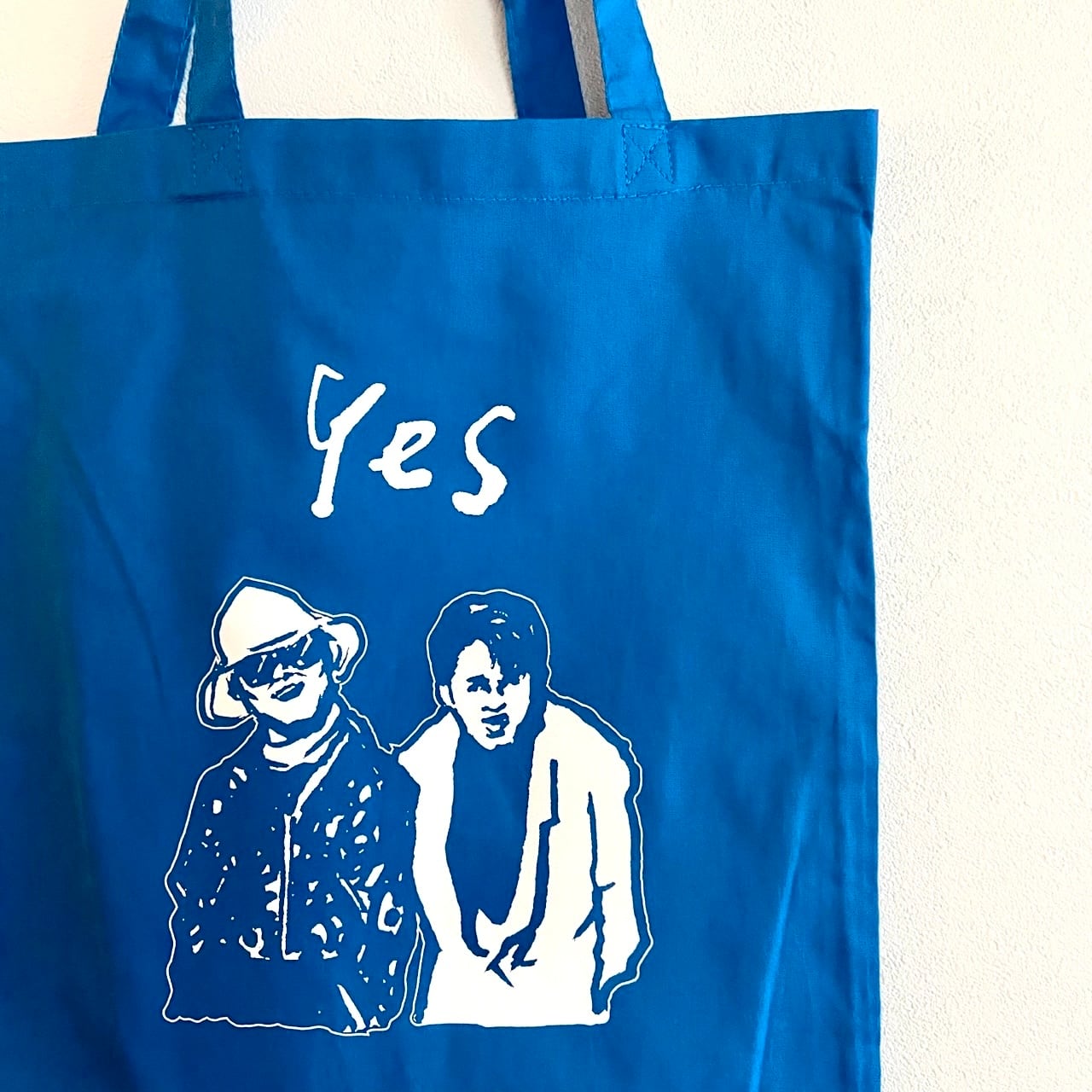 Yes」トートバッグ（サワヤカブルー） | YUKI HORIMOTO WEB STORE