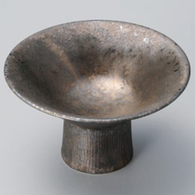 金結晶杯形高台鉢[995] 60-11-227高台小鉢