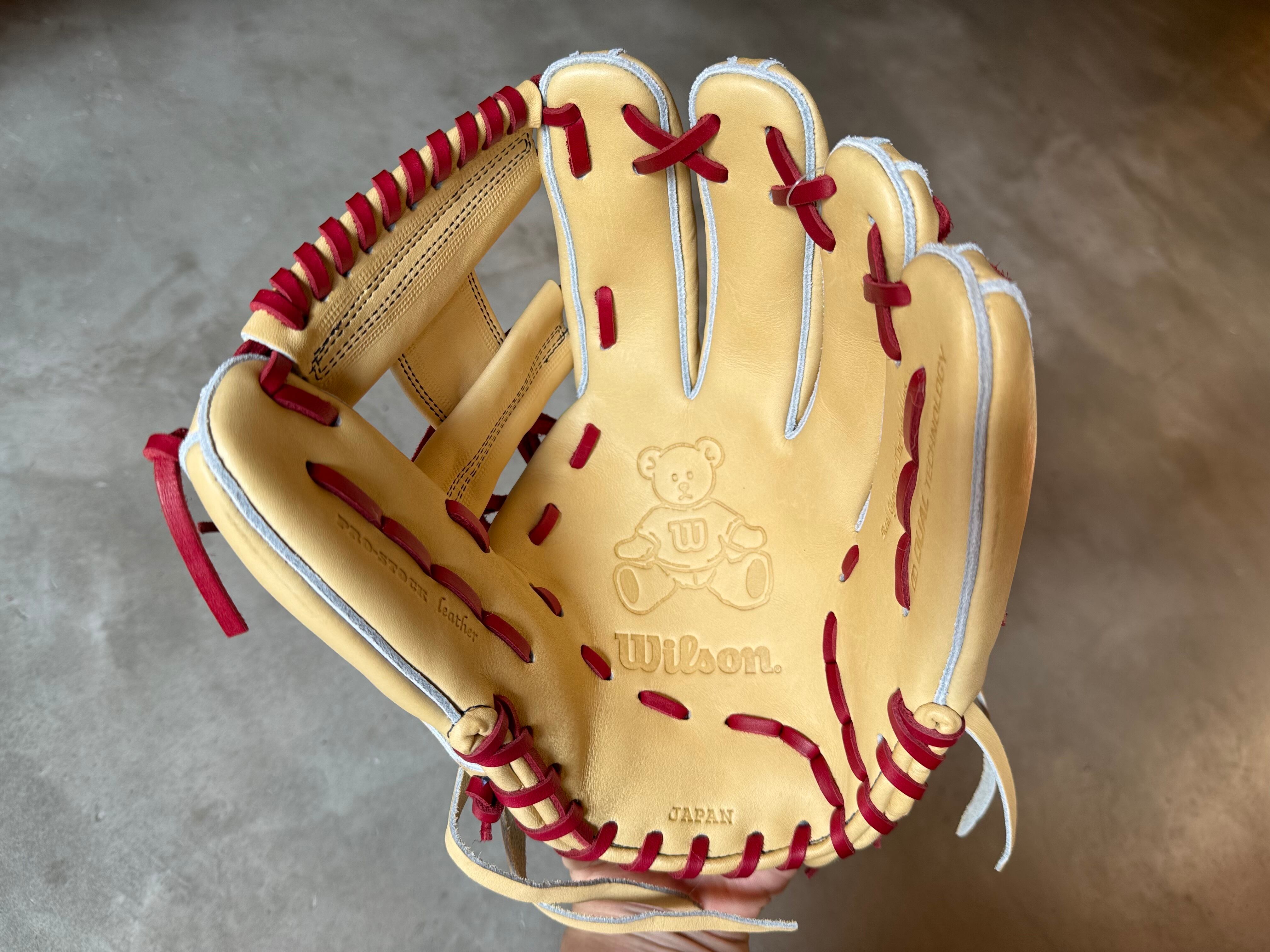 2024AWモデル【Wilson】硬式用グローブ 1723型 ［Wilson中村氏