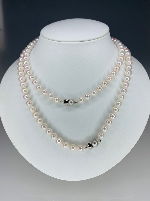アコヤパール 7mm〜7.5mm 3連ネックレス ○ | 株式会社Jewelry伊藤