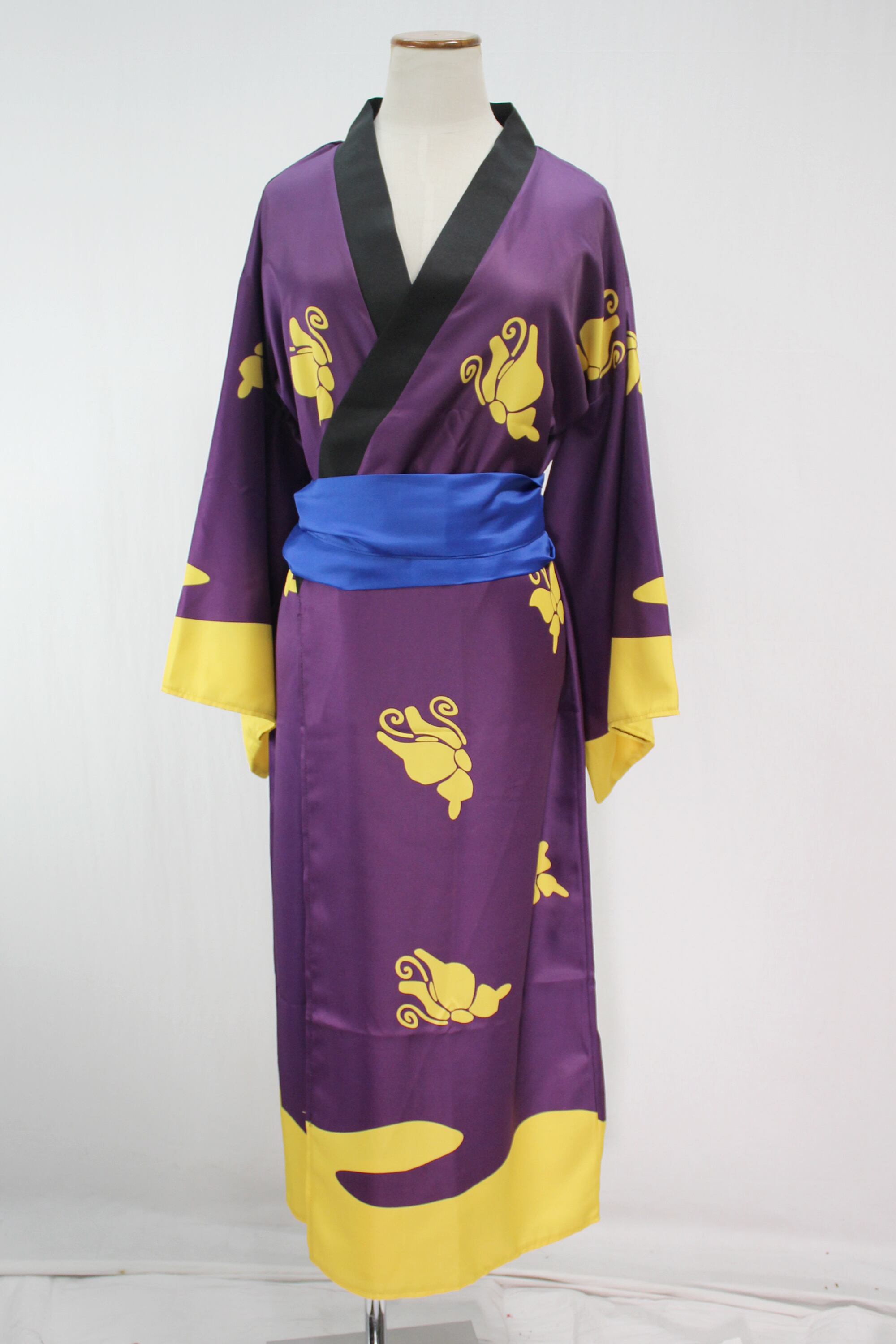 銀魂 風 高杉晋助 通常衣装 着物 女性lサイズ 即納品 文化雑貨スタジオ凛 コスプレ 撮影用衣装 ウィッグ 小道具 武器 雑貨 の通販サイト