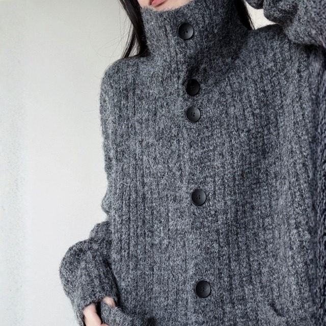 Loose fuzzy knit top【2color】 C1291