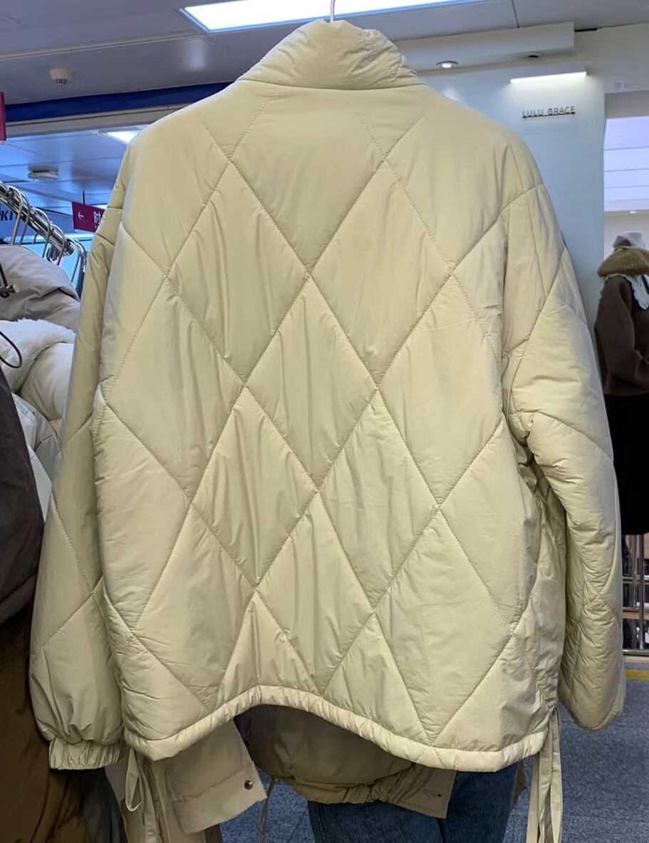 裾リボン中綿ブルゾン　AJ2205-515