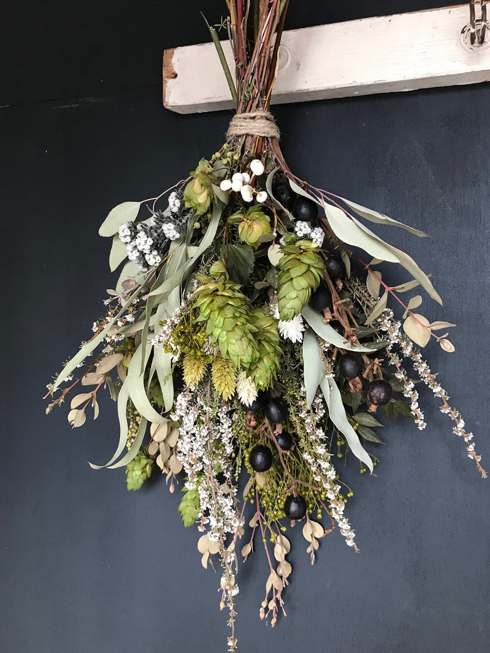 おまかせドライフラワー オーダースワッグ 花束 Mサイズ | Brocante de