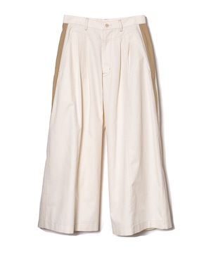 GABARDINE ULTRA BAGGY PANTS (IVR)