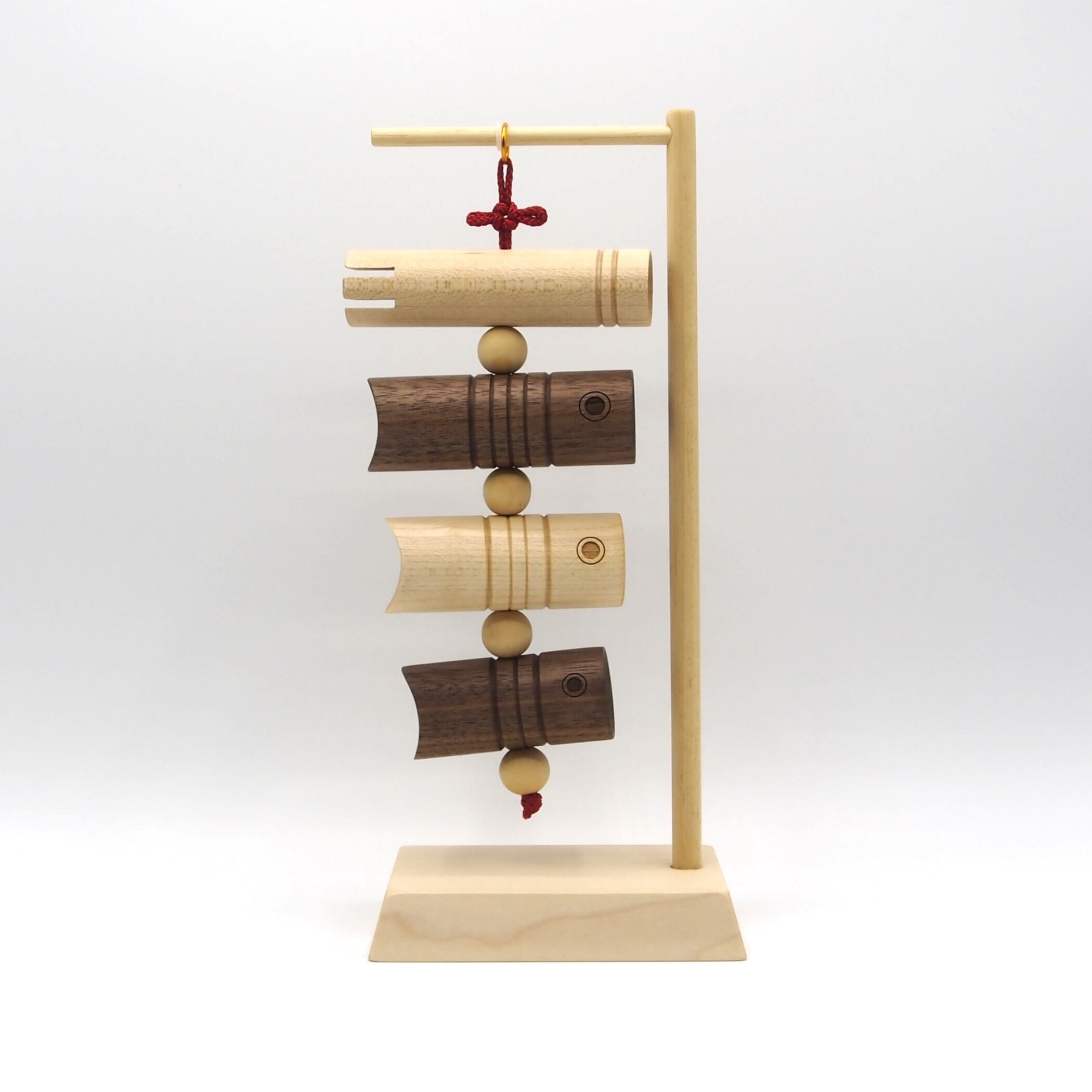 木製吊るし鯉のぼり ・ハンドメイド鯉のぼり ・初節句・端午の節句