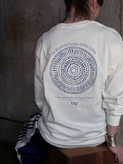 tay original／Hmong tribe swirl L/S Tee