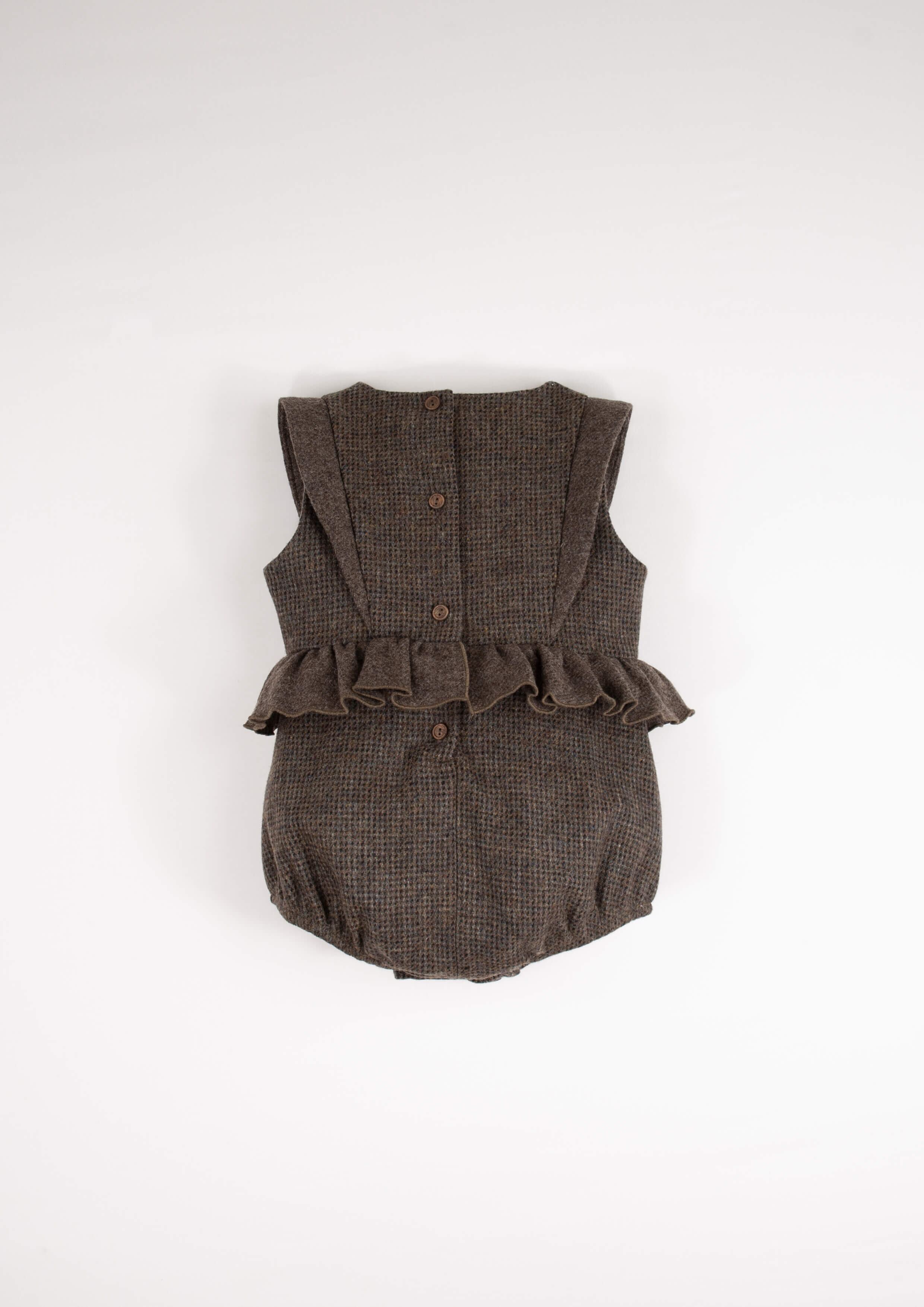 18-24m ラスト1点】Popelin / Mod.3.2 Multi-coloured woollen romper