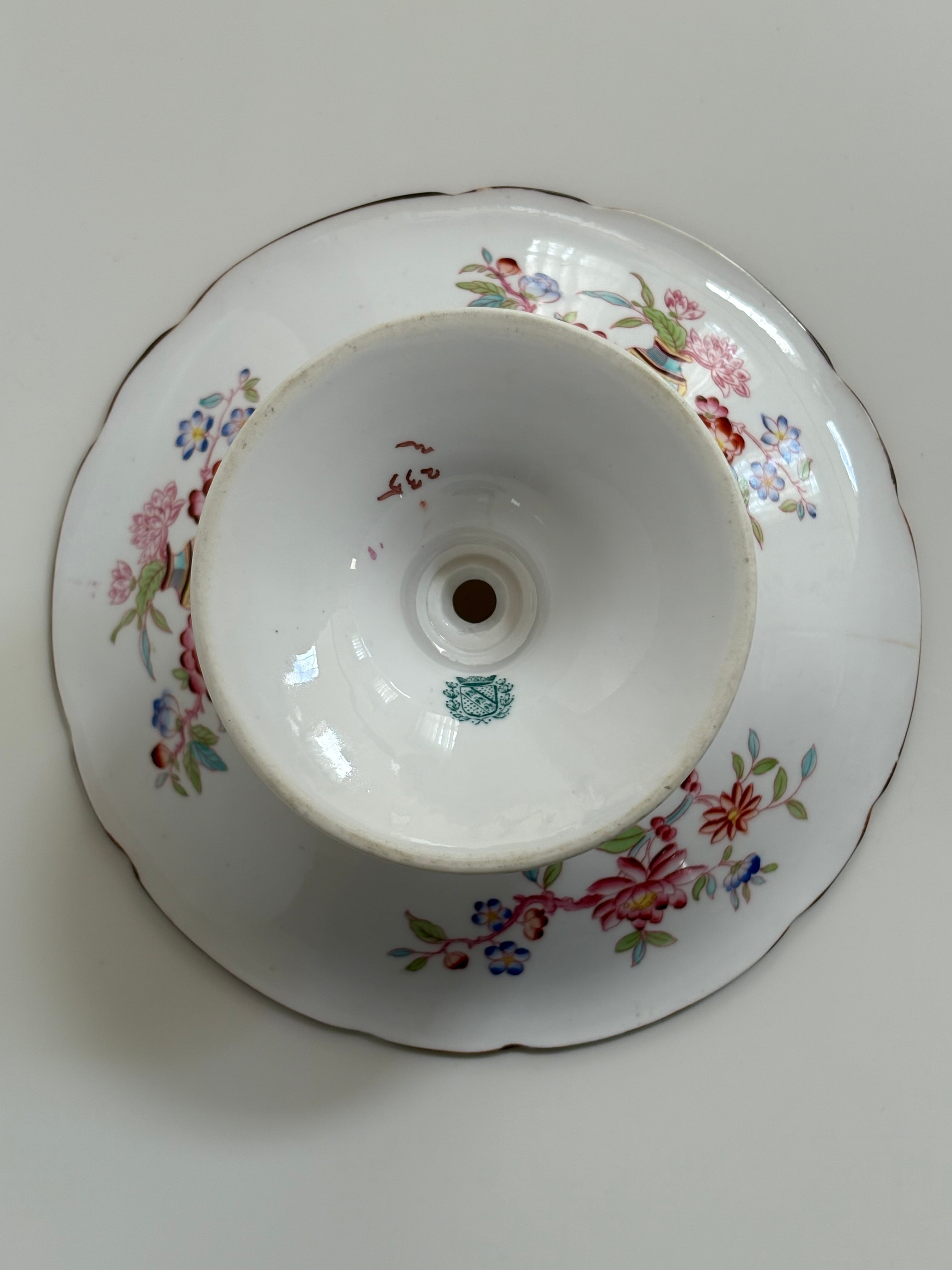 サルグミンヌ MINTON No.235（ミントン）コンポティエ（手描きの花模様
