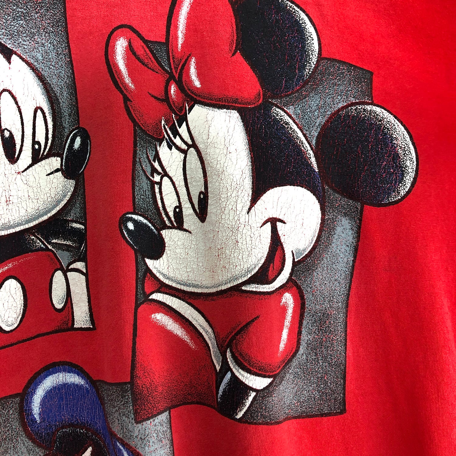 90年代 ディズニーランド DISNEYLAND 35TH YEARS OF MAGIC イヤーズオブマジック MICKEY MOUSE ミッキーマウス キャラクタープリントTシャツ USA製 メンズXL ヴィンテージ /eaa346636