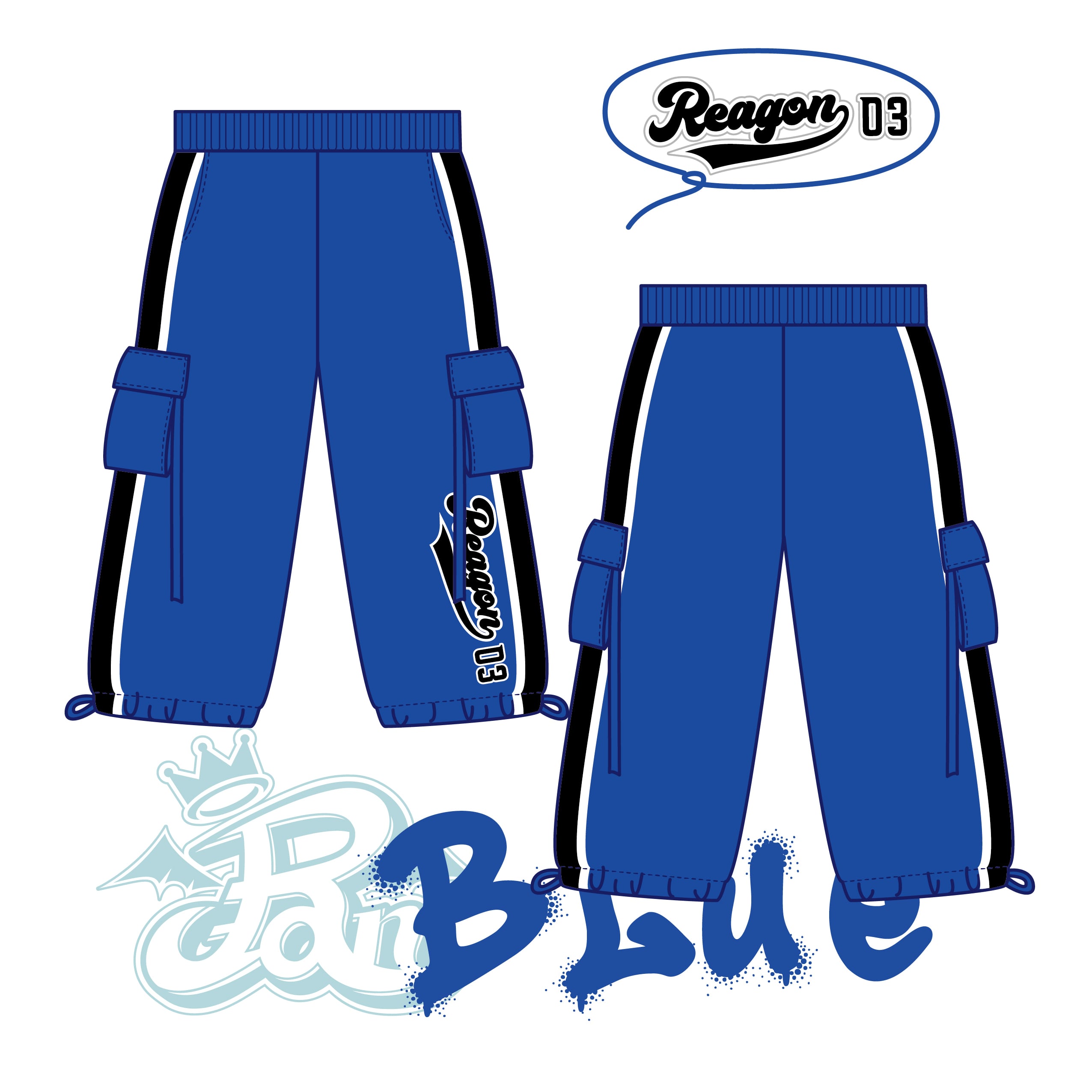 リアルピース リアゴン こどもB-BOY ワイドパンツ サイズL 120〜140 こども B-BOY ワイドズボン | REAGON