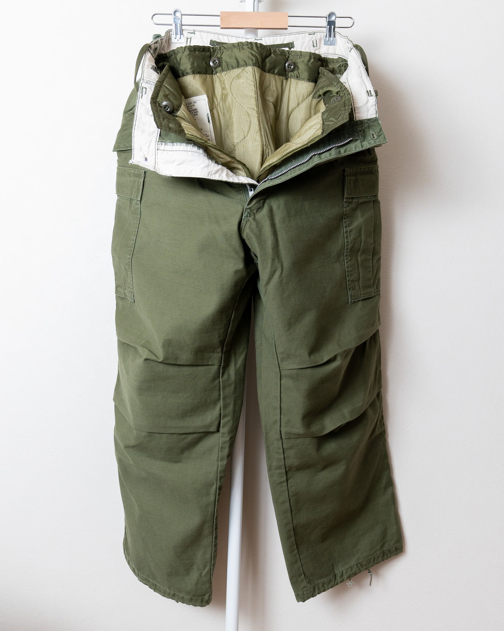 DEADSTOCK】U.S.Army M-65 Field Trousers Liner 実物 アメリカ軍 新品 ...