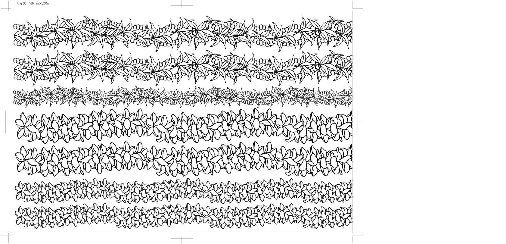 ハワイアン ポーセラーツ転写紙【ガラス用】 | HawaiianPaintKAN WEBSHOP