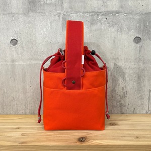 【紐なし】2025新作-＊ One Handle Para2WayBag ＊- <2WAY仕様> / スカーレット×赤