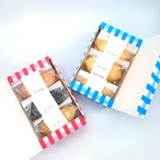 チェック猫3個ボックス