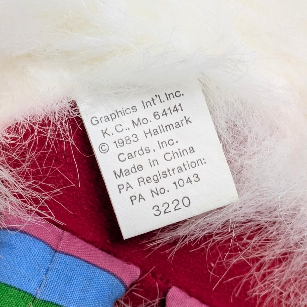 ☆VINTAGE 1983☆【 Rainbow Brite( レインボーブライト ) 】 『 Twink / トゥインク 』タコベルノベルティ / プラッシュ / ぬいぐるみ 〚アメリカン雑貨 アメトイ〛