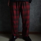 00s eddie bauer flannel cotton pajama check pant with Pocket