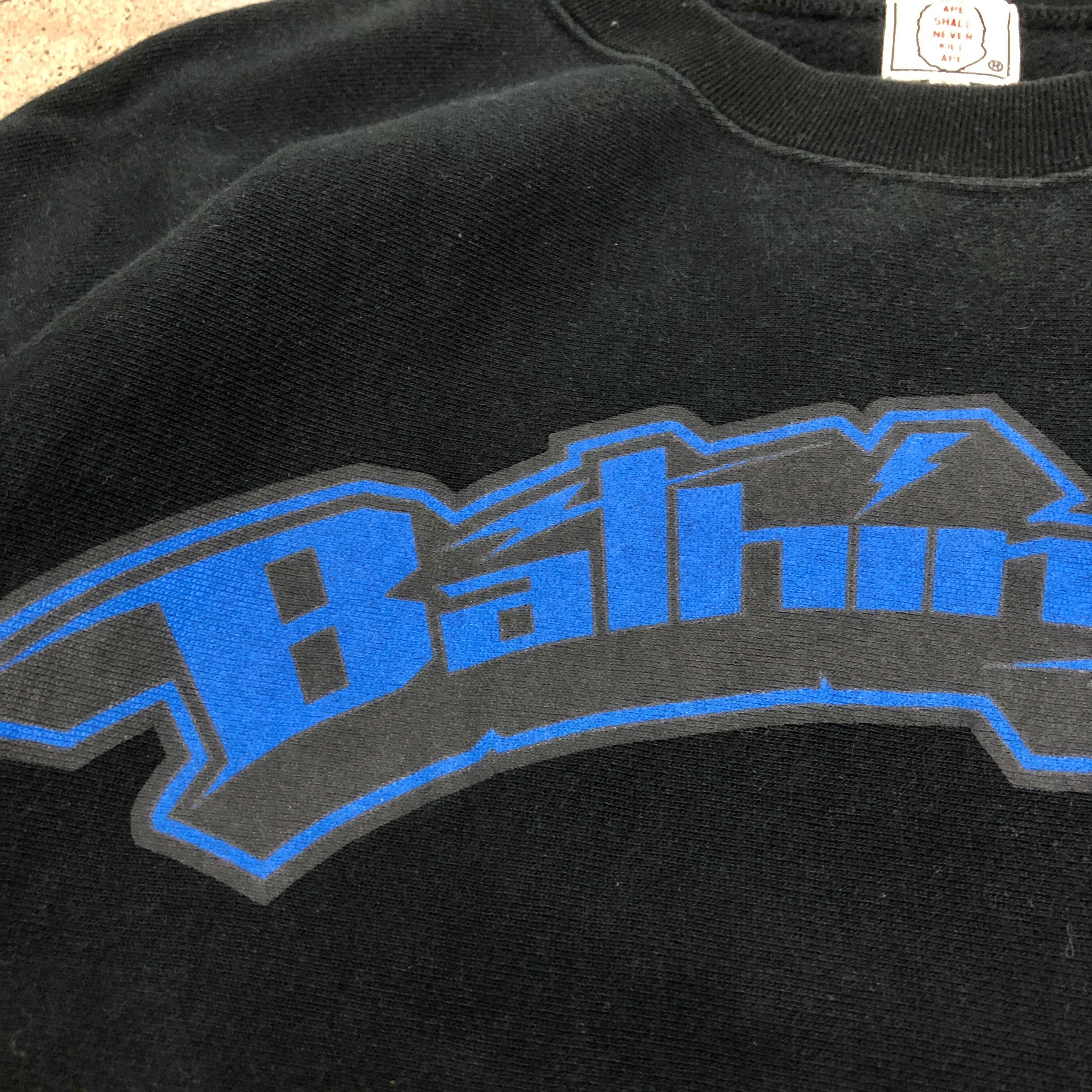 90~00s A BATHING APE/Logo print Sweat/初期タグ/M/GREEPER 90~00s A BATHING APE/Logo print Sweat/初期タグ/M/GREEPER