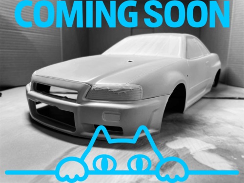 【MiRi_RC Body】※Coming soon※ スカイライン GT-R R34