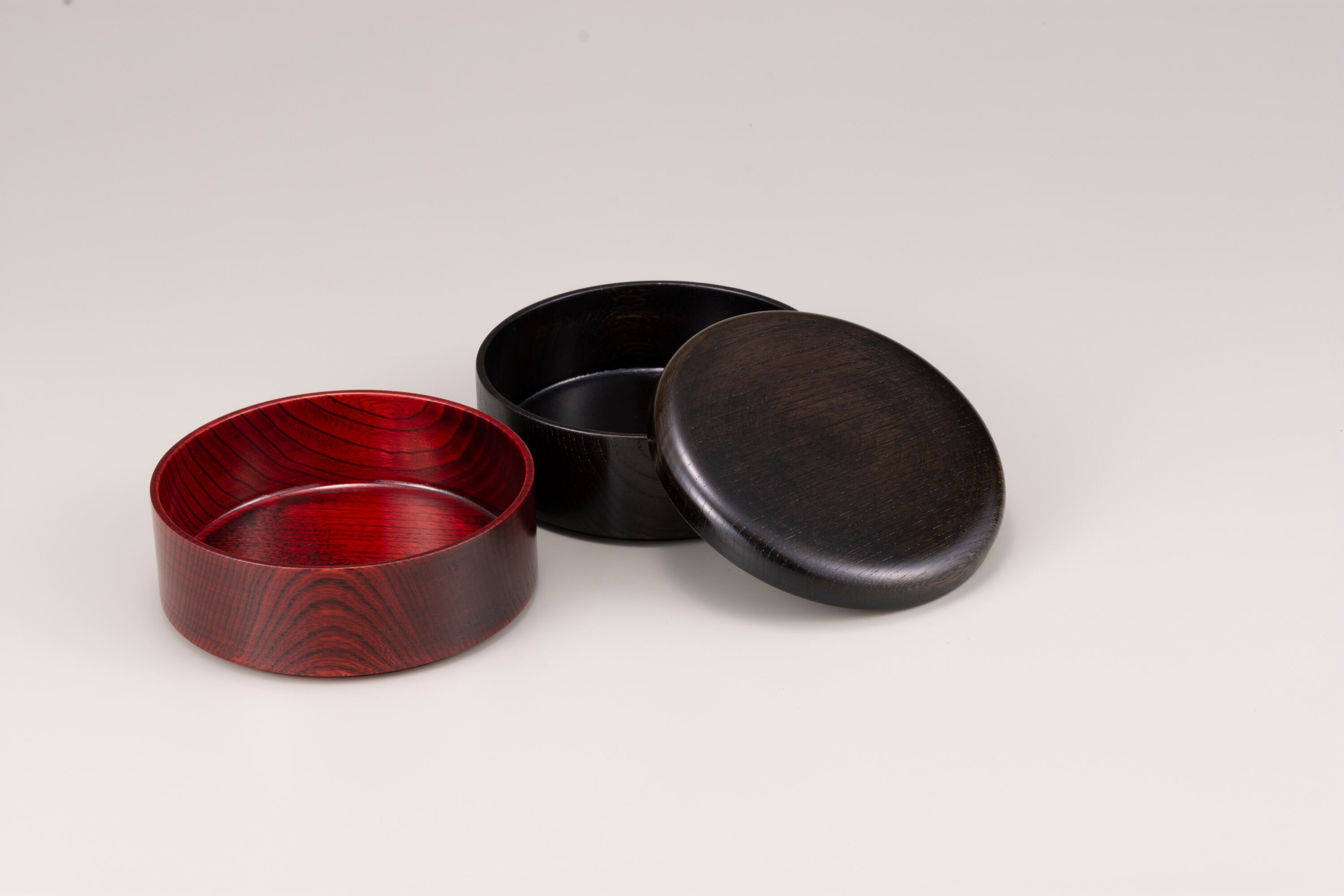 奥嵯峨　山中漆器　印章セット 未使用 山中漆器 七宝 扇面金彩梅柄 ミニ書道セット 書道具 硯