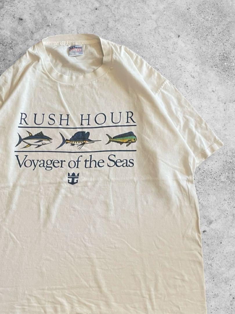 90s All Sport オールスポーツ タグ ロゴ プリント Tシャツ | LUCKY