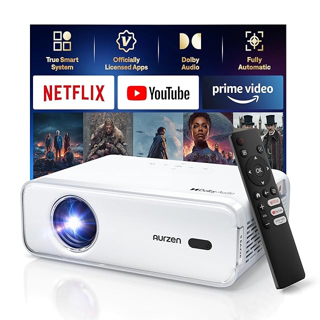 プロジェクター 4k【Netflixライセンス&20WDoIby対応】1000ASNI高輝度